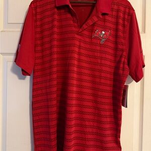 Nike Red Striped Polo Shirt Tampa Bay Bucs
Official NFL Apparel